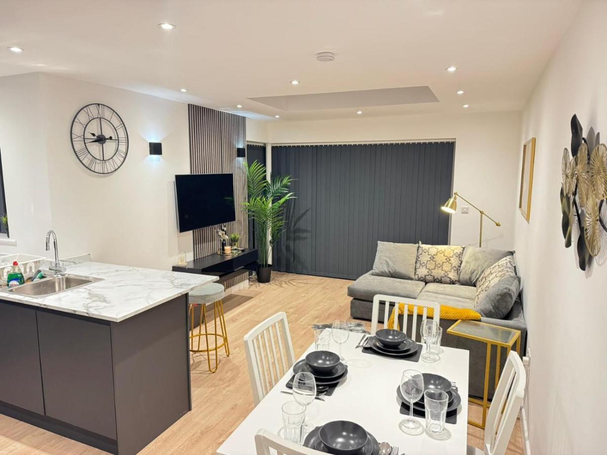 Villa Stylish 4Bd - Coop Live - Etihad - Parking - Ev Manchester Exterior foto